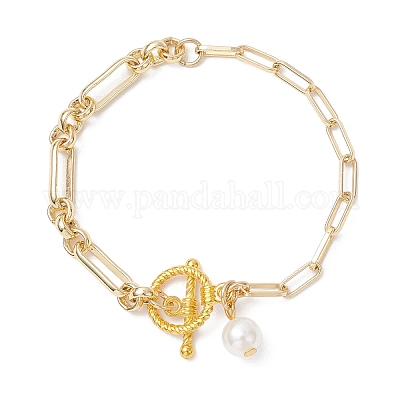 Браслеты-цепочки из латуни для женщин BJEW-JB12826-1