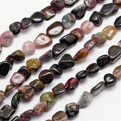 Натуральный турмалин шарик нити G-L459-09-1