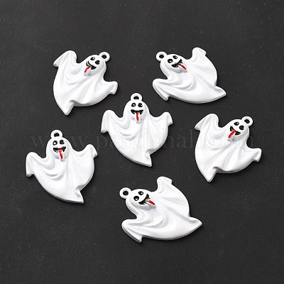 Подвески из сплава хэллоуина с эмалью ENAM-P244-02B-1