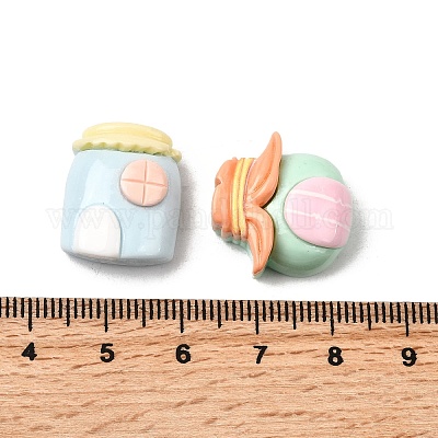 Непрозрачные кабошоны из смолы RESI-K046-02-1