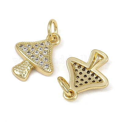 Латунные микро проложить кубического циркония подвески KK-I358-060B-G-1