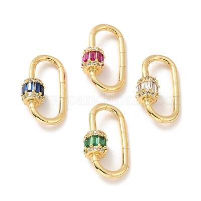 Покрытие стойки латунный винтовой карабин замок подвески KK-M227-15G-1