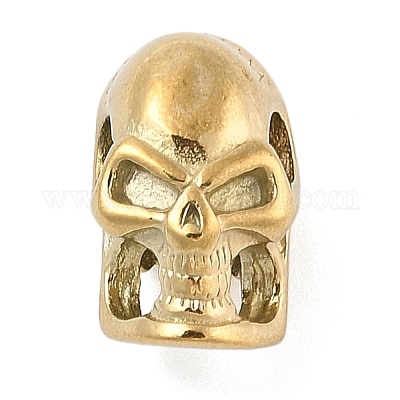 Европейские бусины из нержавеющей стали 304 STAS-P380-51G-1