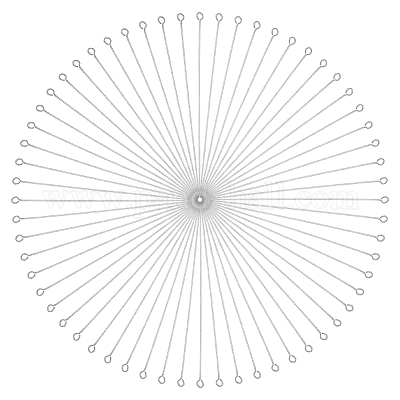 500 шт. штифты из нержавеющей стали 304 STAS-PH0006-49-1