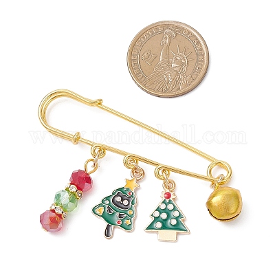 4 шт. брошь-подвеска из сплава с эмалью JEWB-BR00192-1