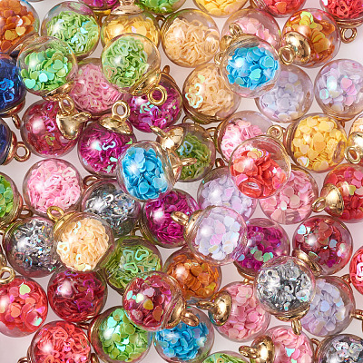 Прозрачные стеклянные глобусы подвесные наборы GLAA-TA0003-01-1