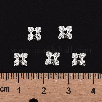 Тибетском стиле сплав шарик крышки TIBEB-Q018-S-LF-1