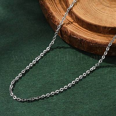 Латунные кабельные цепи ожерелья X-MAK-P011-01P-1