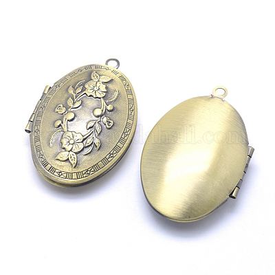 Подвески латуни медальон KK-F717-16AB-NR-1
