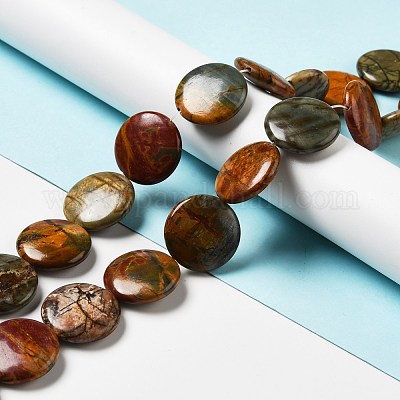 Натуральный камень пикассо / нити из бисера пикассо&nbsp;G-B032-C01-1