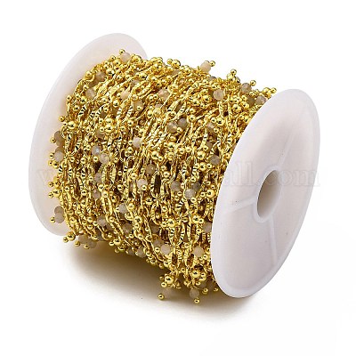 Граненые цепочки из натурального лабрадорита ручной работы CHC-L050-01G-03-1