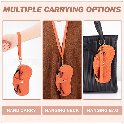 Футляры для очков из искусственной кожи AJEW-WH0248-241A-1