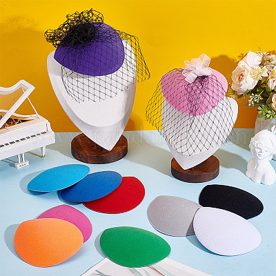 22 шт. 11-цветная основа для шляпы-чародея из ткани ЭВА для магии шляп MRMJ-NB0001-35-1