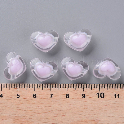 Perles en acrylique transparente&nbsp;TACR-S152-08A-09-1