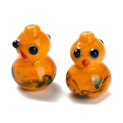 Бусы лэмпворк ручной работы LAMP-A005-04A-1