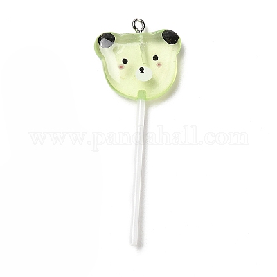 Большие подвески из светящейся прозрачной смолы с героями мультфильмов CRES-F024-02E-1