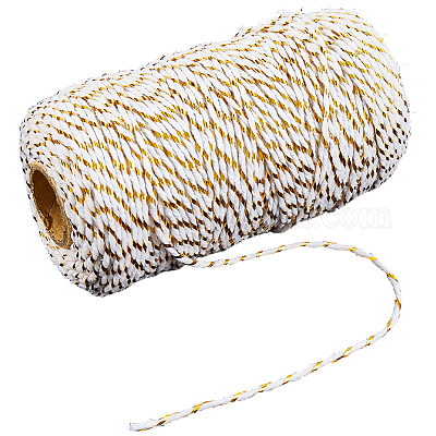 2 рулон ниток для макраме из хлопка в два сложения MAKN-CY0001-01A-1