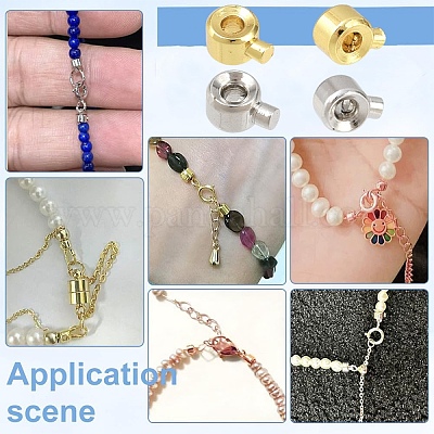 50шт латунные обжимные бусины&nbsp;KK-YW0003-69G-1