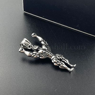 Стильные мужские подвески-ожерелья унисекс из нержавеющей стали 304 FB2281-1