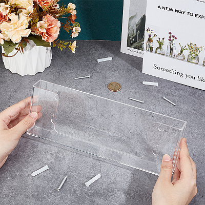 Акриловые настенные выставочные витрины ODIS-WH0043-95-1