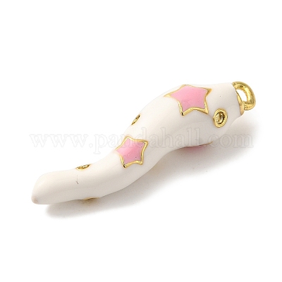 Подвески из латуни с эмалью в стойку KK-A229-29G-02-1