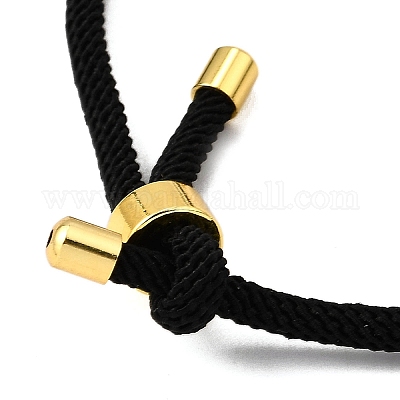 Плетеный браслет из нейлонового шнура MAK-A017-D03-32G-1