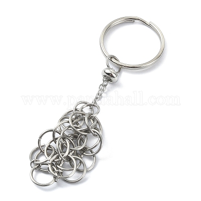 Плетеный мешочек из нержавеющей стали 304 в технике макраме KEYC-TA00020-01-1