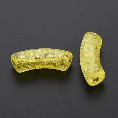 Прозрачных бусин акриловые треск CACR-S009-001B-N85-1