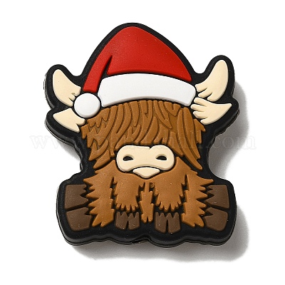 Рождественская серия силиконовые бусины&nbsp;SIL-S006-01D-1