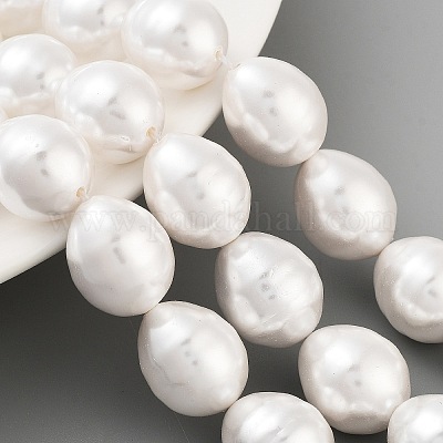 Гальванические оболочки жемчужные бусы пряди BSHE-H110-01-03-1