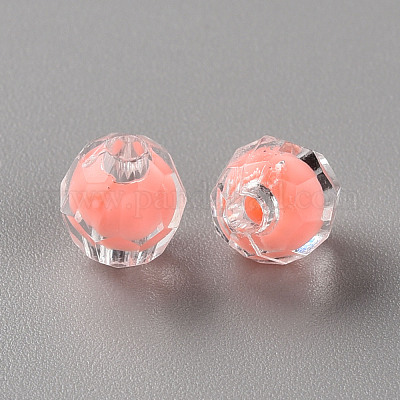 Прозрачные акриловые бусины X-TACR-S152-17A-1