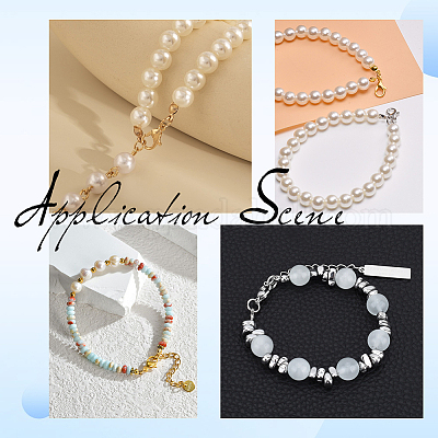 1200 шт. латунные наконечники для бусин KK-SP0001-93S-1