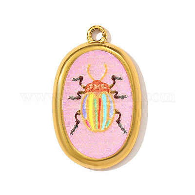 Подвески из нержавеющей стали 304 с печатью STAS-OY003-49G-01-1