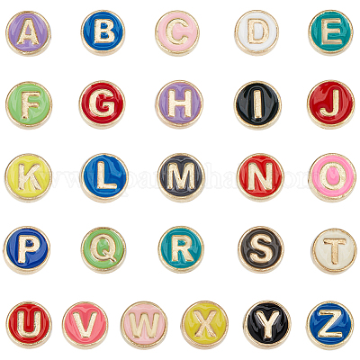 2 комплект эмалевых бусин из сплава ENAM-SC0005-10-1