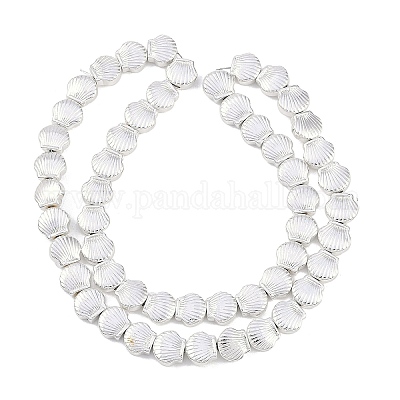 Гальванические нити из синтетических немагнитных гематитовых бусин G-C156-06S-1