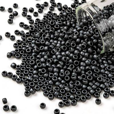 3mm black beads - 10g