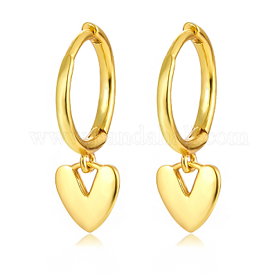 Комплект из серебряных серег в форме сердца s925 MG6658-3-1