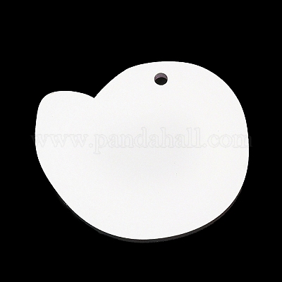 Непрозрачные акриловые подвески с принтом на океанскую тематику SACR-L004-03E-1