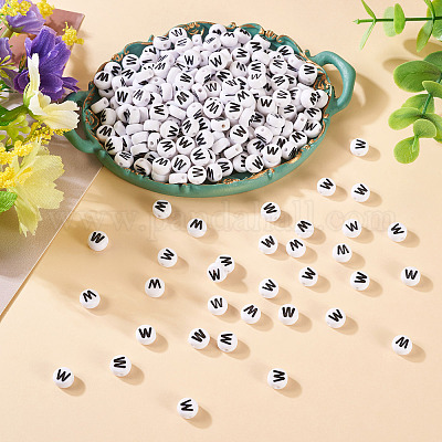 500шт акриловые бусины&nbsp;SACR-TA0001-55W-1