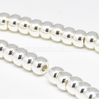 Гальванизировать немагнитных синтетический гематит бисер пряди G-Q465-38S-1