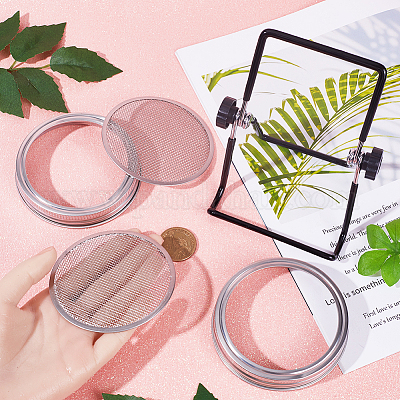 2 комплект сетчатых крышек для проращивания из нержавеющей стали 304 AJEW-GF0007-75-1