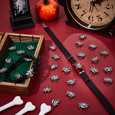 32шт 2 цвета сплава горный хрусталь слайд подвески FIND-SC0010-38-1