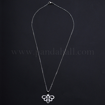 Не тускнеющие подвески из нержавеющей стали 201 NJEW-S105-JN705-45-1-1