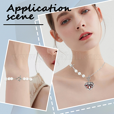 40 шт. застежка-тогл из нержавеющей стали 304 STAS-SC0007-42C-1