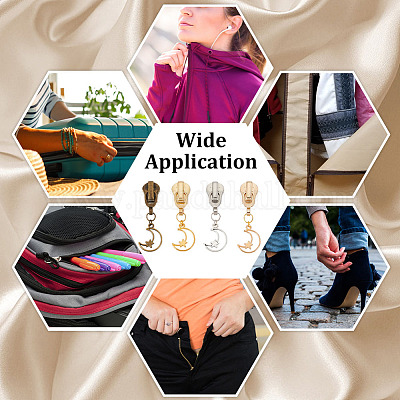 Ползунки на молнии из сплава&nbsp;PALLOY-PH01591-03-1