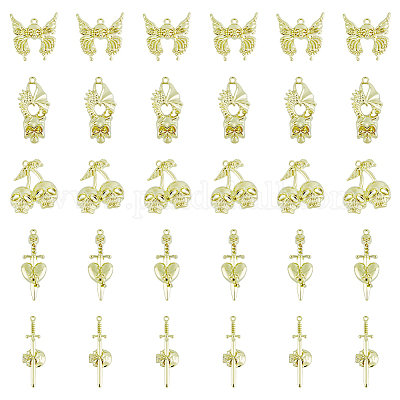 Подвески из сплава 40шт 5 стиля FIND-DC0003-17-1