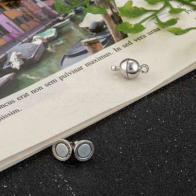 Стеллаж гальванический латунные магнитные застежки с петлями KK-F801-02A-P-1