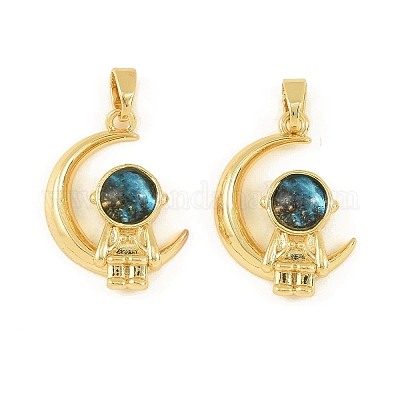 Латунь эмаль подвески&nbsp;KK-I477-02G-1