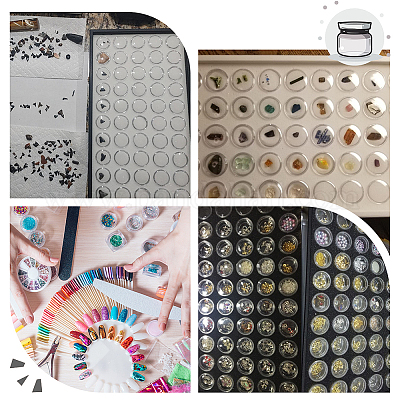 Пластиковые ящики для инструментов для ногтей MRMJ-WH0001-05-1