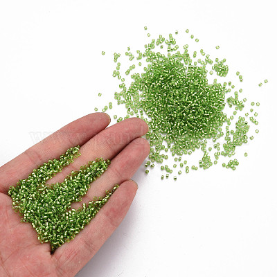 Стеклянные цилиндрические бусины SEED-S047-R-010-1